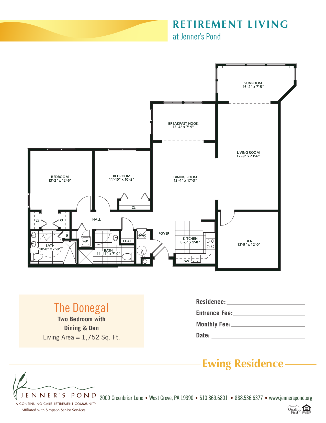 Jenners Pond Senior Living Community Assisted Living, Nursing Home